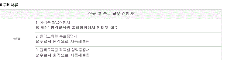 수강신청 안내